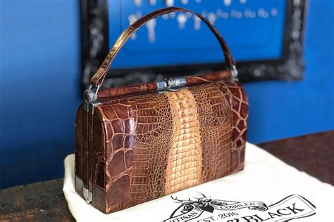 william doyle crocodile handbags